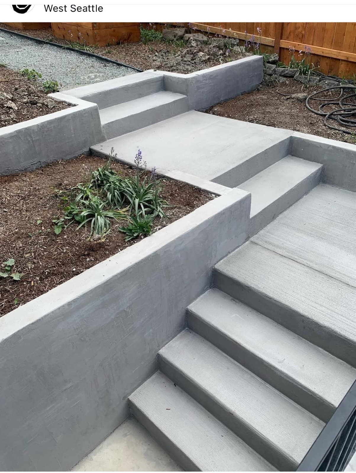 The approach — Portal Concrete, West Seattle